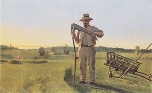 Le faucheur - Ferdinand Hodler